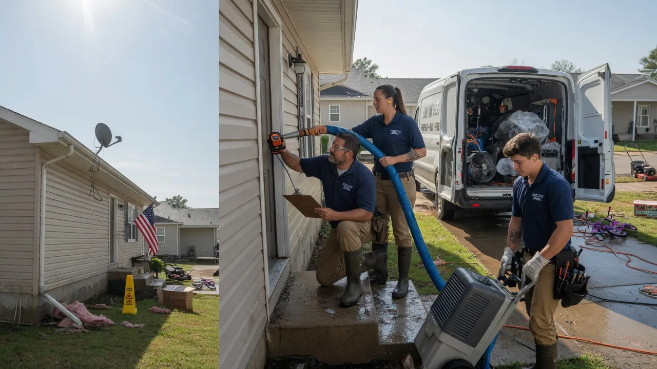 Ceiling Water Damage Restoration in Sherrill, NY near me